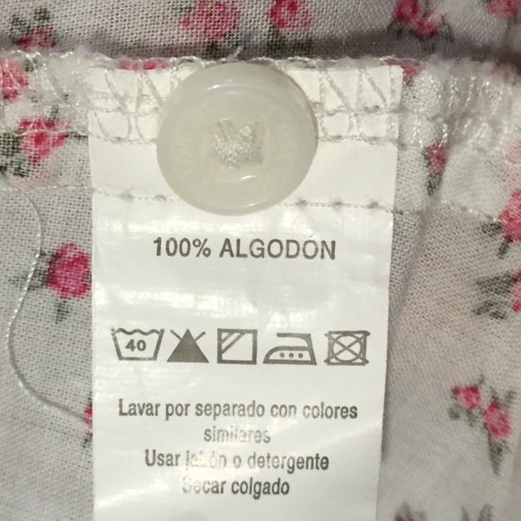 T.N.L White Floral Top - Picture 7 of 10